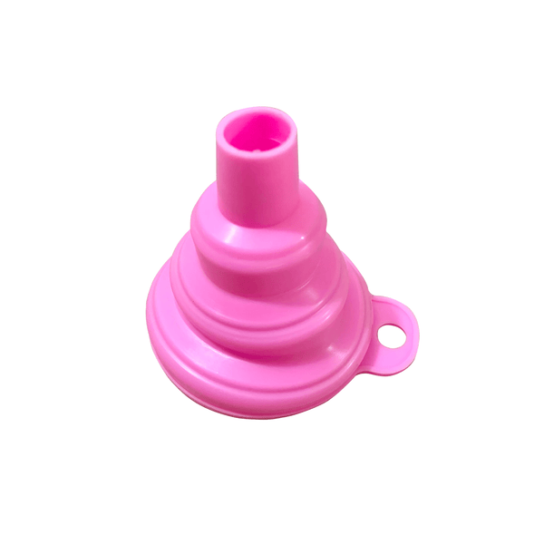 Planet Gates pink 1pc Silicone Collapsible Funnel Foldable Funnels For Water Bottle Liquid Transfer Kitchen Gadgets Accessories
