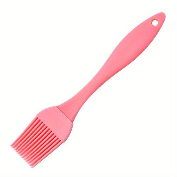 Planet Gates pink 1pc Silicone Oil Brush Household Seasoning Brush Split Type Oil Brush Kitchen Food Oil Brush Barbecue Brush