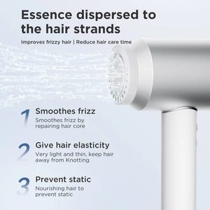 Planet Gates Pink 2 Nozzles / EU Oley High-speed Hair Dryer 900W Lightweight Powerful Brushless Motor Low Noise Quick Dryer Negative Ionic Blow Dryer
