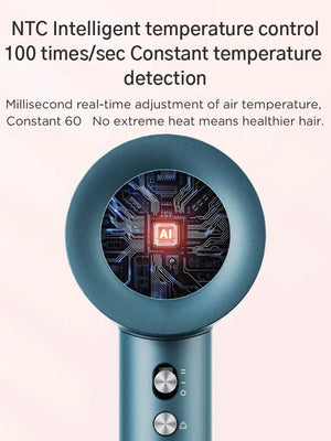 Planet Gates Pink 2 Nozzles / EU Oley High-speed Hair Dryer 900W Lightweight Powerful Brushless Motor Low Noise Quick Dryer Negative Ionic Blow Dryer