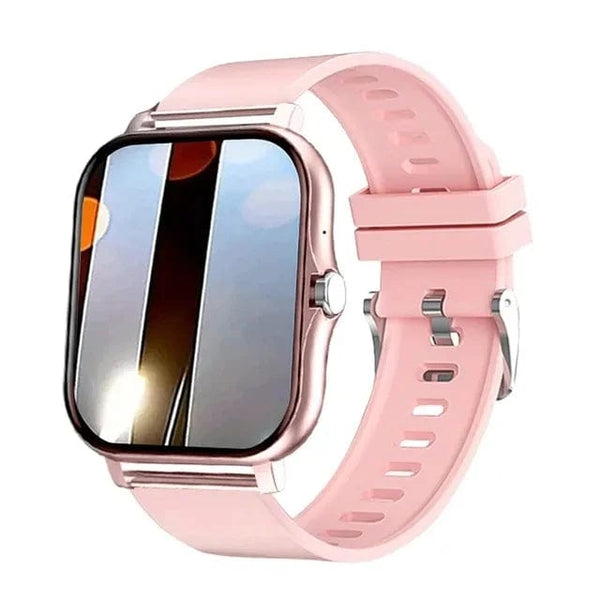 Planet Gates Pink 2024 Smart Watch Android Phone 1.44'' Inch Color Screen Bluetooth Call Blood Oxygen/Pressure Monitoring Smart Watch Women Men