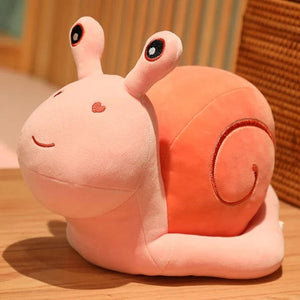 Planet Gates pink / 30cm 20/30cm Cartoon Snails Plush Toys Lovely Animal Pillow Stuffed Soft Kawaii Snail Dolls Sofa Cushion Cute Birthday Gift for Girls