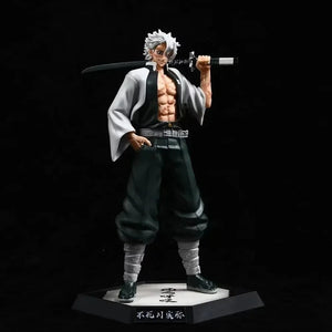 Planet Gates Pink 30cm Demon Slayer Figures Hantengu Anime Figure Himejima Gyoumei Figurine Kimetsu No Yaiba Tomiokagiyuu Statue Gk Pvc Toys Gift