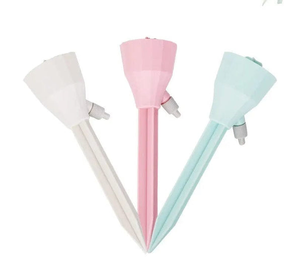 Planet Gates Pink 3pcs Drip Waterer Watering Device Household Timer Waterer Drip Irrigation Travel Water Seepage Sprinkler Automatic Watering Home