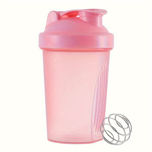 Planet Gates Pink / 400ml 1pc, 400ml (13.5oz) Shaker Bottle, BPA Free, Protein Shaker Bottle, Mini Sports Plastic Shaker Bottle, Portable, Outdoor Sports Water Bottle, Drinkware
