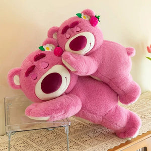Planet Gates Pink / 40cm 40cm Disney Toy Cute Plush Toys Pillow Cartoon Strawberry Bear Plush Doll Girls Kawaii Anime Bear Stuffed Doll for Kids Gifts