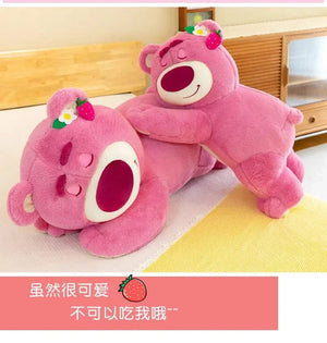 Planet Gates Pink / 40cm 40cm Disney Toy Cute Plush Toys Pillow Cartoon Strawberry Bear Plush Doll Girls Kawaii Anime Bear Stuffed Doll for Kids Gifts