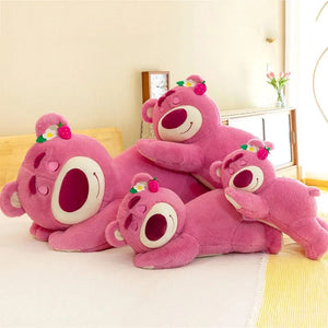 Planet Gates Pink / 40cm 40cm Disney Toy Cute Plush Toys Pillow Cartoon Strawberry Bear Plush Doll Girls Kawaii Anime Bear Stuffed Doll Kids Gifts