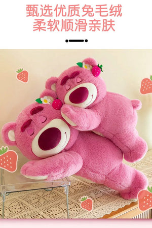 Planet Gates Pink / 40cm 40cm Disney Toy Cute Plush Toys Pillow Cartoon Strawberry Bear Plush Doll Girls Kawaii Anime Bear Stuffed Doll Kids Gifts