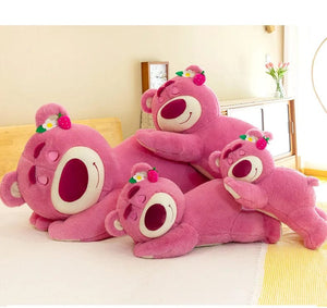 Planet Gates Pink / 40cm 40cm Disney Toy Cute Plush Toys Pillow Cartoon Strawberry Bear Plush Doll Girls Kawaii Anime Bear Stuffed Doll Kids Gifts