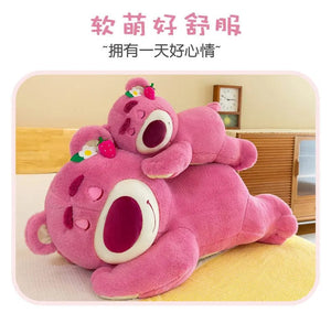 Planet Gates Pink / 40cm 40cm Disney Toy Cute Plush Toys Pillow Cartoon Strawberry Bear Plush Doll Girls Kawaii Anime Bear Stuffed Doll Kids Gifts