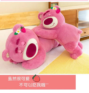 Planet Gates Pink / 40cm 40cm Disney Toy Cute Plush Toys Pillow Cartoon Strawberry Bear Plush Doll Girls Kawaii Anime Bear Stuffed Doll Kids Gifts
