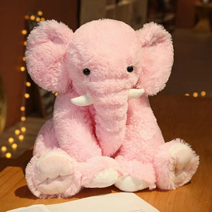 Planet Gates Pink / 45cm Kids Soft Elephant Plush Large Elephant Toy Stuffed Animals Plushies Pillow Baby Accompany Doll Infant Toys Newborn Gift