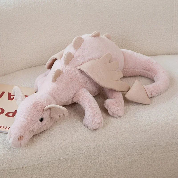 Planet Gates pink / 50cm Giant Soft Plush Toy Little Dragon Plush Toys White Green Dinosaur Stuffed Animal Soft Doll Birthday Gift for Children