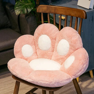 Planet Gates Pink / 60 x 70cm 70cm  Kawaii Plush Bear Paw Mat Cute Animal Bear Cat Foot Pillow Heart Plush Cushion Stuffed Soft Toys for Home Decor Gifts