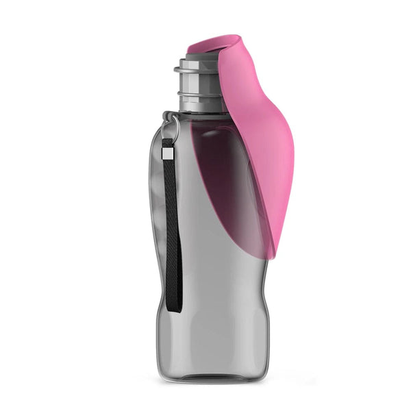 Planet Gates Pink / 800ml 800ml Portable Dog Water Bottle For Small Medium Big Dogs Outdoor Travel Drinking Bowl Puppy Cat Feeder Pet Labrador Accessories