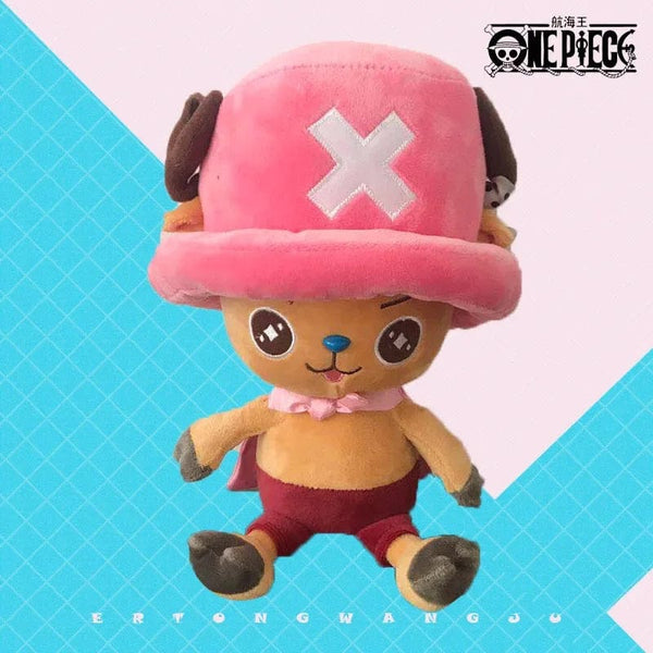 Planet Gates pink / about 30cm Original Full Size Anime One Piece Plush Figure Kawaii Luffy Chopper Plush Doll Soft Stuffed Toy kids Birthday Gift Xmas Gift