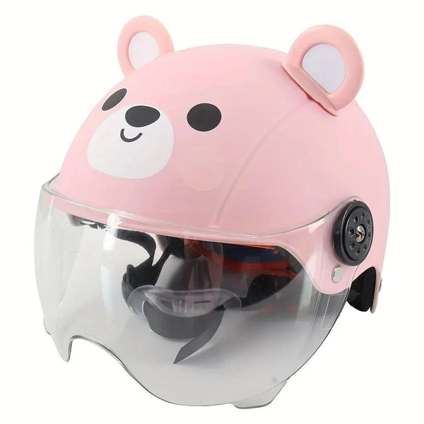 Planet Gates Pink B Child Riding Helmet Adjustable Adorable Appearance Ultra-Light Shock Absorbing ABS Toddler Skateboard Bike Safety Helmet for Kid
