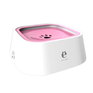 Planet Gates Pink / CHINA 1.5L Dog ABS Plastic Drinking Water Floating Bowl Non-Wetting Mouth Cat Bowl Without Spill Drinking Water Dispenser Dog Bowl