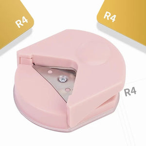 Planet Gates Pink Corner Rounder R4 Corner Punch Portable Paper Trimmer Cutter For Cards Photo Cutting DIY Craft Scrapbooking Tools
