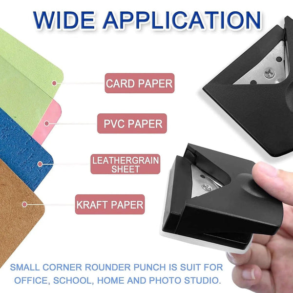 Planet Gates Pink Corner Rounder R4 Corner Punch Portable Paper Trimmer Cutter For Cards Photo Cutting DIY Craft Scrapbooking Tools