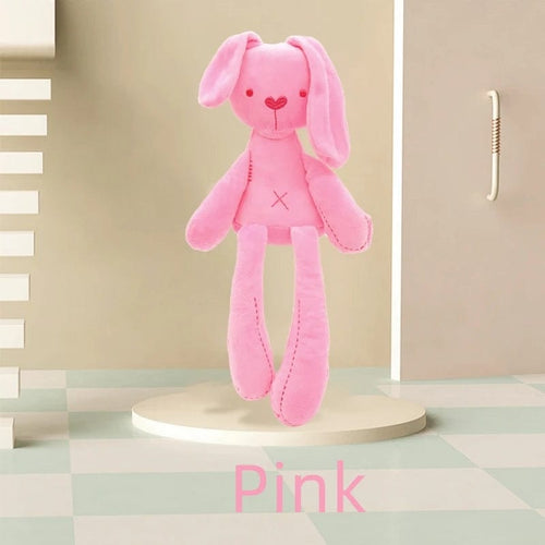 Planet Gates Pink Cute Cartoon Plush Cloth Rabbit Doll Kids Toys Birthday Gift Baby Stroller Sleeping Partners Crib Tent Decor Ornaments
