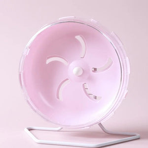 Planet Gates Pink / Dia 14cm Hamster Sport Running Wheel Rat Small Rodent Mice Silent Jogging Hamster Gerbil Exercise Play Toys Hamster Accessories Rat Toys