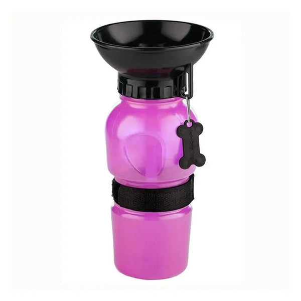 Planet Gates Pink Dog Water Bottle Out Walking Dog Portable Water Bottle Dog Drinking Cup Cat Pet Water Feeding Supplies