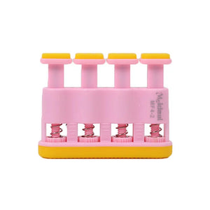 Planet Gates Pink Hand Grip Finger Trainer Strengthener Adjustable Power Training Home Fitness Equipment Piano Guitar Finger Exerciser Trainers