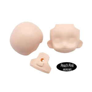 Planet Gates Pink Head OB11 Body or GSC Head Pink/ Normal/ White/ Coffe Skin Body 1/12 Bjd Doll Accessories Dress Up Toys Gift