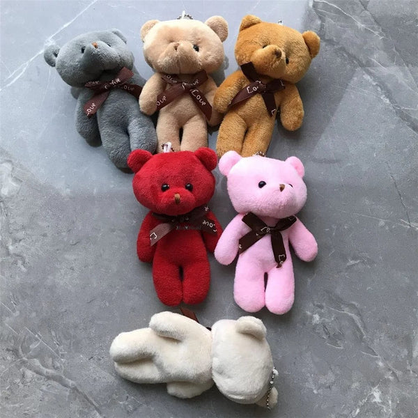 Planet Gates Pink HOT SELL - Little Bear Plush Stuffed Toys , 6Colors - Key Chain DOLL ; Wedding Party Decoration Gifts