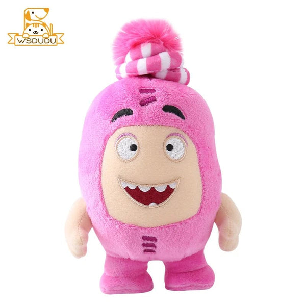 Planet Gates Pink Kawaii Oddbods Fuse Bubbles Newt Pogo Slick Jeff Zee Plush Stuffed Toys Cute Cartoon Anime Mini Dolls Soft Pillow Kid Child Gift