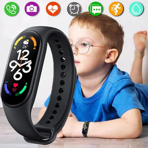 Planet Gates Pink Kids Smartwatch Children Sports Fitness Watches For Boys Girls Waterproof Heart Rate Monitor Clock Child Smart Watch For Xiaomi