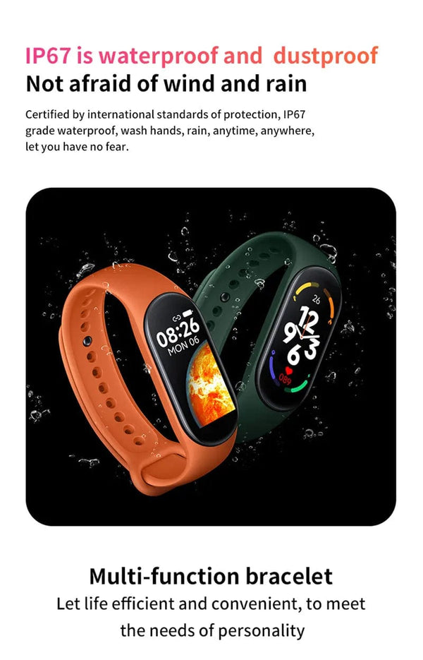 Planet Gates Pink Kids Smartwatch Children Sports Fitness Watches For Boys Girls Waterproof Heart Rate Monitor Clock Child Smart Watch For Xiaomi