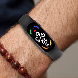 Planet Gates Pink Kids Smartwatch Children Sports Fitness Watches For Boys Girls Waterproof Heart Rate Monitor Clock Child Smart Watch For Xiaomi