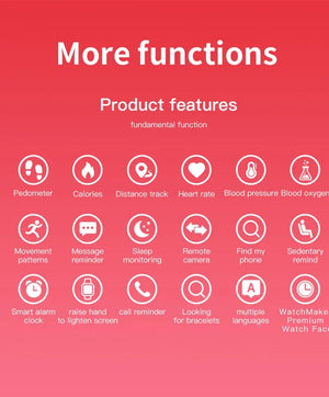 Planet Gates Pink Kids Smartwatch Children Sports Fitness Watches For Boys Girls Waterproof Heart Rate Monitor Clock Child Smart Watch For Xiaomi