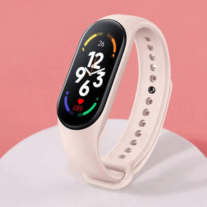 Planet Gates Pink Kids Smartwatch Children Sports Fitness Watches For Boys Girls Waterproof Heart Rate Monitor Clock Child Smart Watch For Xiaomi