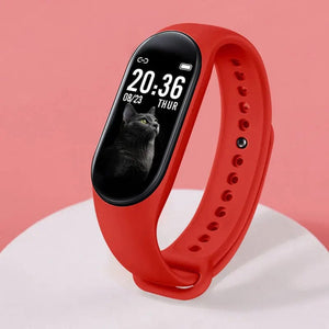 Planet Gates Pink Kids Smartwatch Children Sports Fitness Watches For Boys Girls Waterproof Heart Rate Monitor Clock Child Smart Watch For Xiaomi