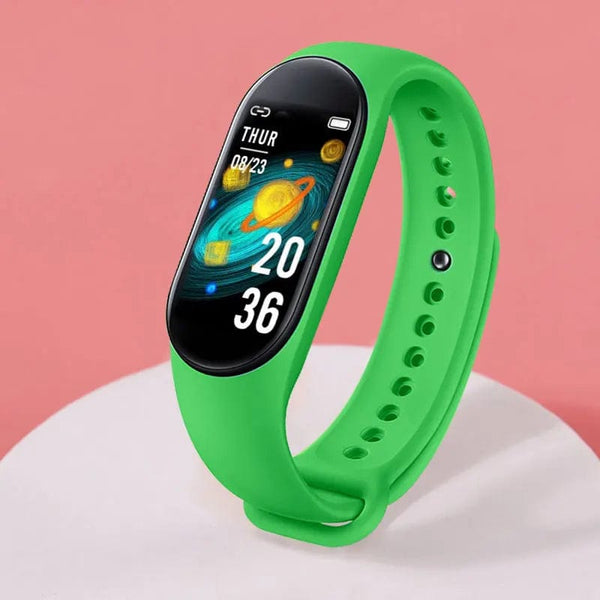 Planet Gates Pink Kids Smartwatch Children Sports Fitness Watches For Boys Girls Waterproof Heart Rate Monitor Clock Child Smart Watch For Xiaomi