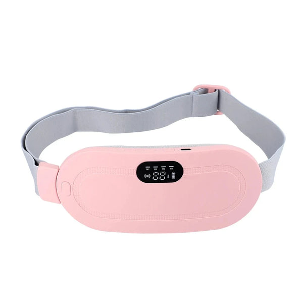Planet Gates Pink Lady Menstrual Heating Pad Warm Palace Belt Relieve Menstrual Abdominal Hot Compress Massager Warm Belly Waist Belt Electric
