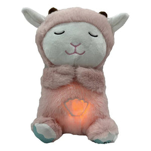 Planet Gates Pink Lamb / CHINA / 25-30CM Dropshipping Schlummerotter Sleep Plush Koala Sensory Toys Gift Breathing Schlummer Otter Music Appease Gift Plush Dinosaur Toys