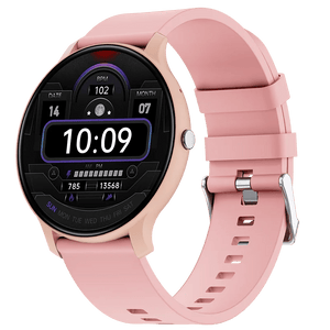 Planet Gates Pink LAXASFIT Smart Watch Full Touch Screen Sports Fitness Tracker IP68 Waterproof Bluetooth Smart Watch Men Women Smart Watch 2024