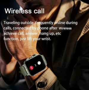 Planet Gates Pink LIGE Smartwatch 1.95 Inch Screen Health Monitoring Watches IP68 Waterproof Sport Fitness Smart Watch For Men Women Reloj Hombre