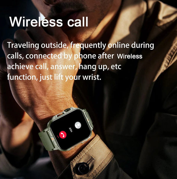 Planet Gates Pink LIGE Smartwatch 1.95 Inch Screen Health Monitoring Watches IP68 Waterproof Sport Fitness Smart Watch For Men Women Reloj Hombre