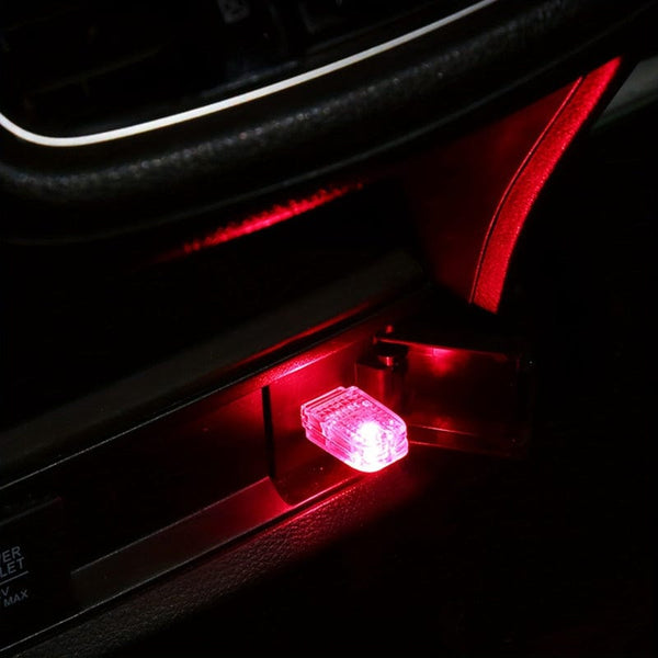 Planet Gates pink Light Up Your Car With This Multifunctional USB Night Light - Pink