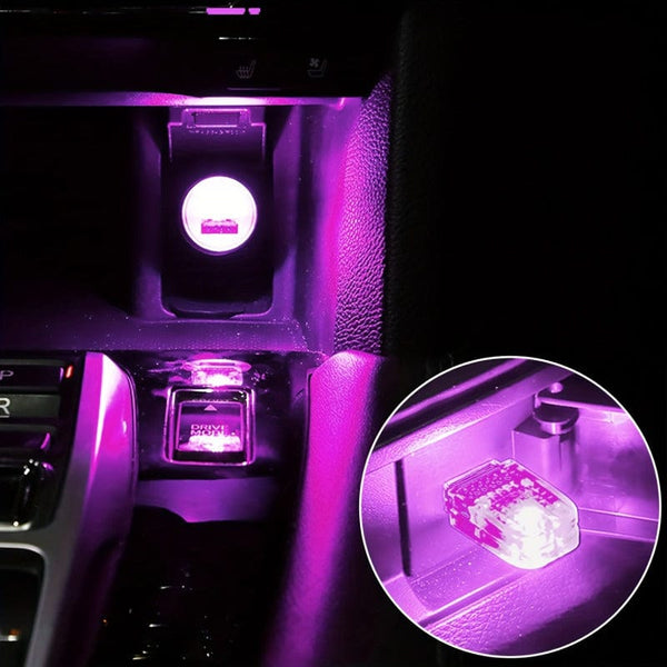Planet Gates pink Light Up Your Car With This Multifunctional USB Night Light - Pink