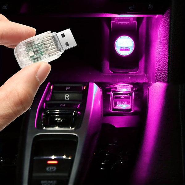 Planet Gates pink Light Up Your Car With This Multifunctional USB Night Light - Pink