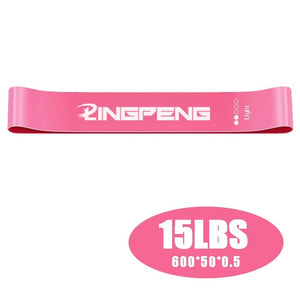 Planet Gates pink LINGPENG Resistance Band Set for Men and Women 5 Elastic Bands with Different Resistance Levels for Long Workouts Home Gym