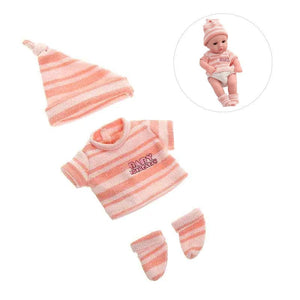 Planet Gates pink peony New Clothes Fit 30cm Doll Dress Jumpsuit Doll Clothing Accessories American Doll Accessories Fit For 12inch Baby Doll DIY Toys