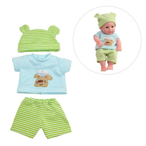 Planet Gates pink peony New Clothes Fit 30cm Doll Dress Jumpsuit Doll Clothing Accessories American Doll Accessories Fit For 12inch Baby Doll DIY Toys